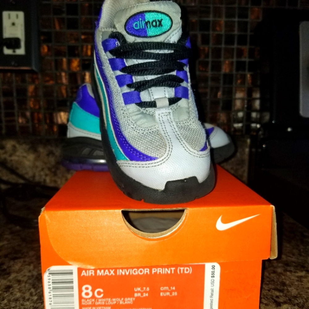 Nike Air Max Invigor Print (TD) 8c